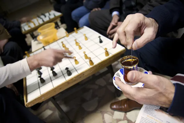 Tea and Games — Stock Photo, Image