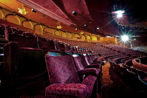 Auditório de Teatro Vazio Imagem De Stock