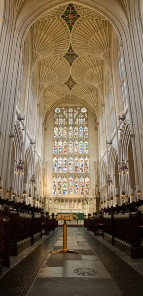 Bath Abbey East Window — Stock Photo, Image