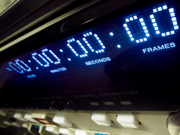 Video timecode — Stock Photo, Image