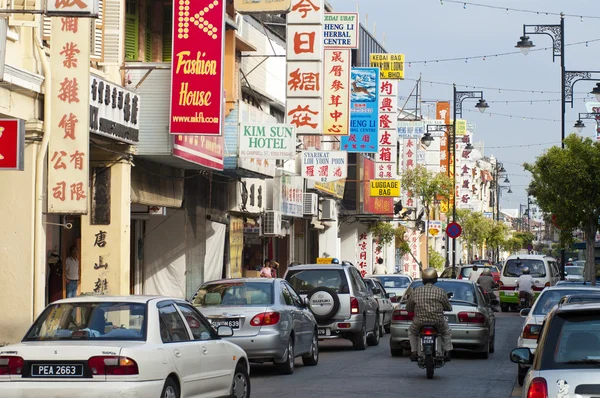 Chinatown, penang, Maleisië — Stockfoto