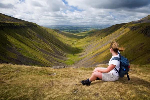 View from High Cup Nick — Stock Photo, Image