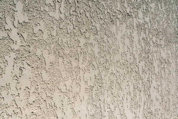 Close Texture Facade Decorative Beige Plaster — Stock Photo, Image