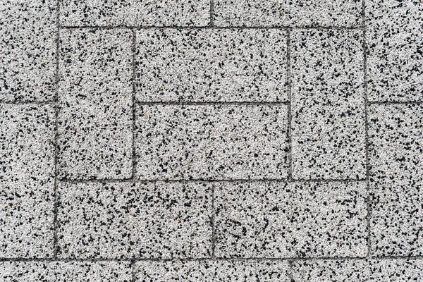 Nahaufnahme Textur Hintergrund Rechteckige Pflasterplatten Aus Granitkrümel — Stockfoto