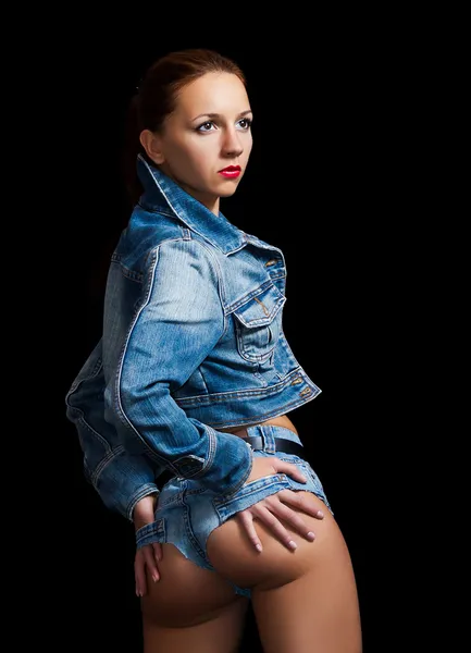 Jeans fille — Photo