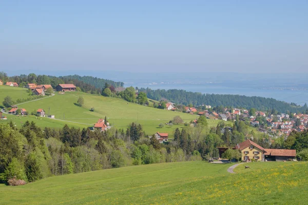 アッペンツェルの美しいスイスの春の風景 アルプス スイス — ストック写真