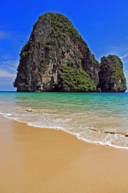railay Beach kireçtaşı Adası
