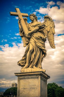 Ponte sant angelo. Roma. İtalya.