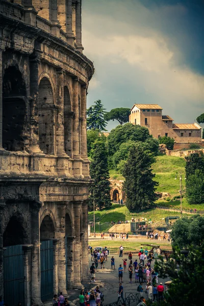 O Coliseu de Roma. Itália . — Fotografia de Stock