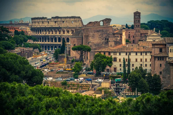 O Coliseu de Roma. Itália . — Fotografia de Stock