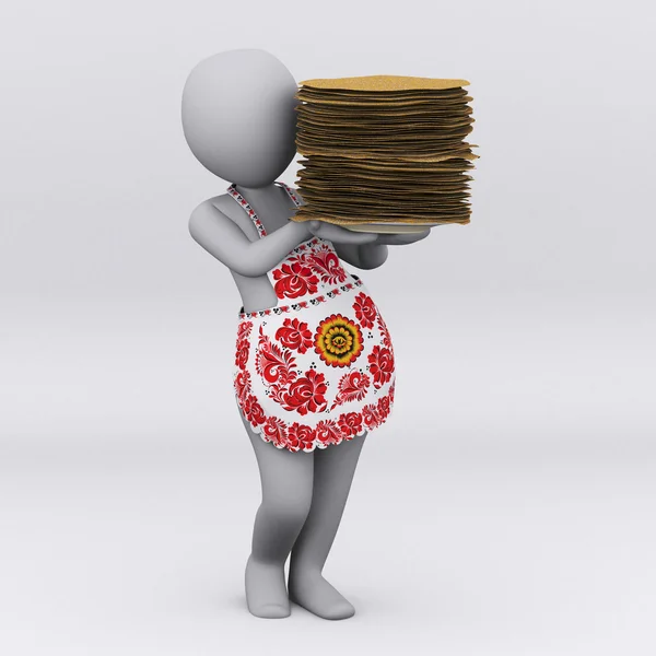 mavi bir arka plan üzerinde Paskalya yumurtası. doku. 3D.