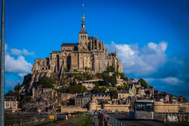 Fransa. Normandy. Mont saint-michel