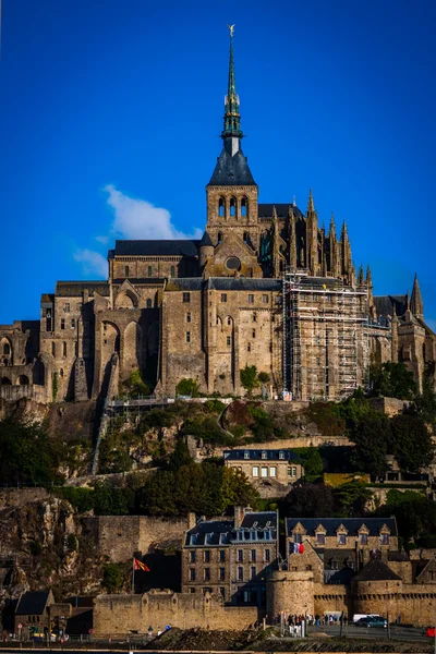 Franciaország. normandiai. Mont saint-michel — Stock Fotó