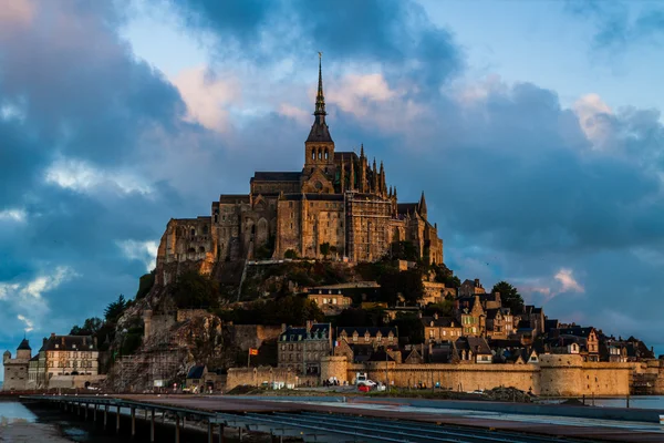 Fransa. Normandy. Mont saint-michel — Stok fotoğraf