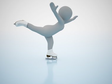 Artistik Patinaj. Kış Olimpik oyunlar.