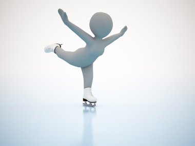 Artistik Patinaj. Kış Olimpik oyunlar.