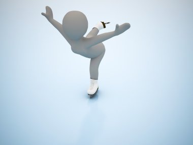Artistik Patinaj. Kış Olimpik oyunlar.
