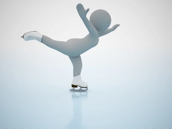 Artistik Patinaj. Kış Olimpik oyunlar.