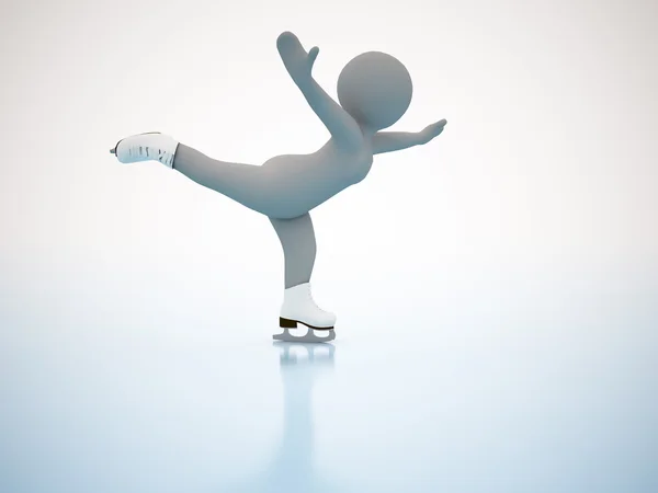 フィギュア スケート。冬オリンピック ゲーム. — ストック写真