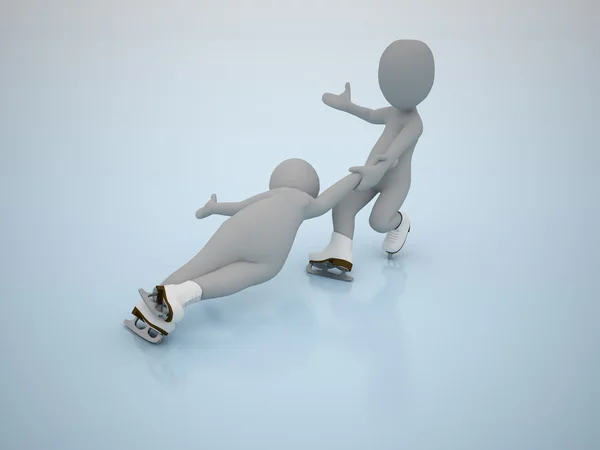 Artistik Patinaj. Kış Olimpik oyunlar.