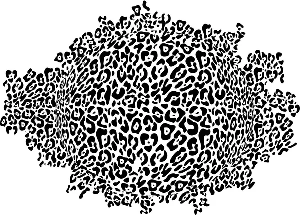 Fourrure de léopard — Image vectorielle