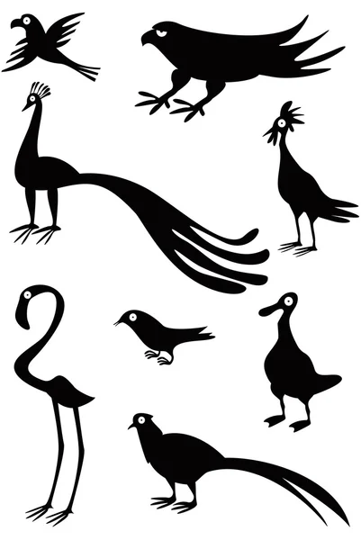 Веселі птахів — стоковий вектор