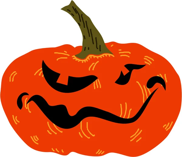 Calabaza de Halloween — Archivo Imágenes Vectoriales