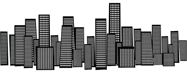 Cityscape achtergrond — Stockvector