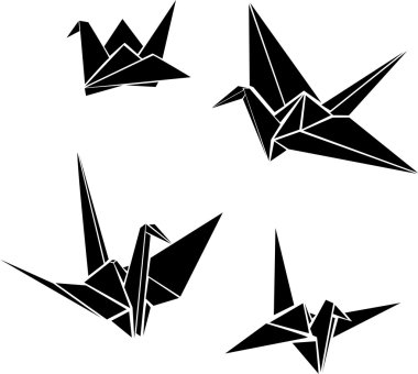 Origami kağıt vinç