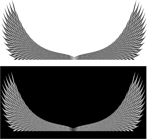 Иллюстрация крыльев — стоковый вектор
