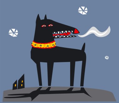 köpek kış
