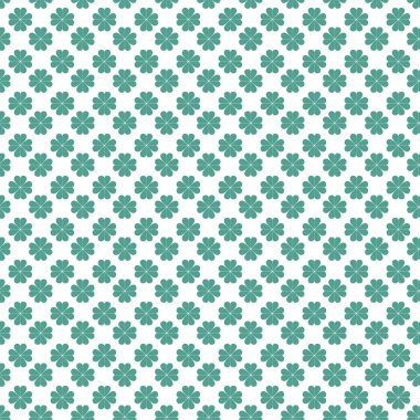 Dikişsiz yonca desen