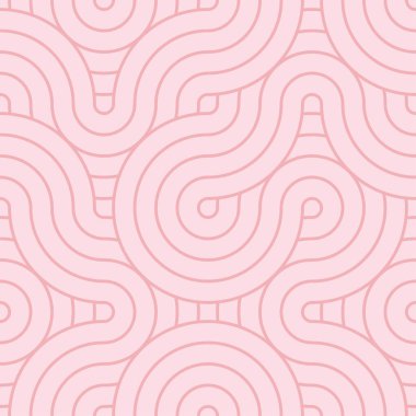 Daire elementleri ile kusursuz desen. Soyut yuvarlak şekilli geometrik ızgara.                                                                    