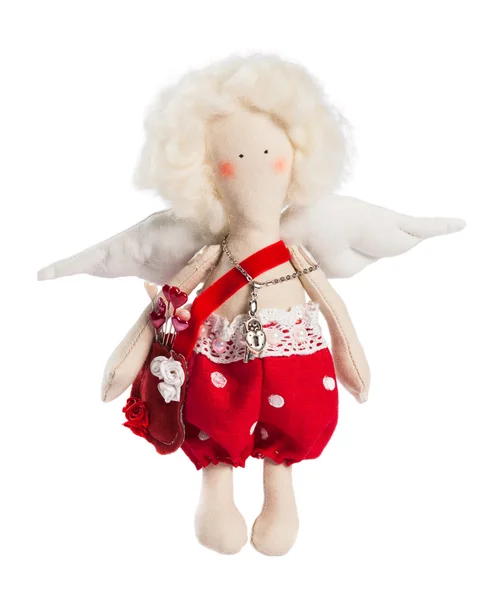 Cupido su bianco — Foto Stock