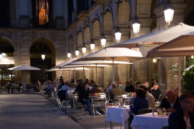 Placa Reial, Barcelona, İspanya