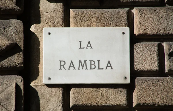 La Rambla — Stock Photo, Image