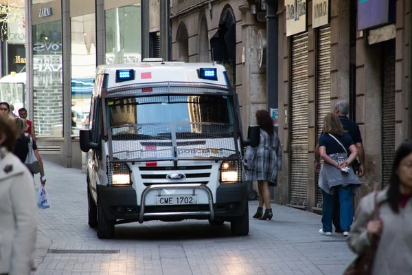 Polis arabası — Stok fotoğraf