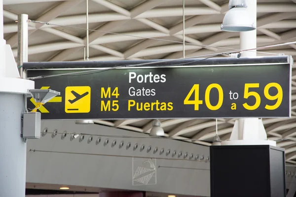 Barcelona luchthaven el prat — Stockfoto