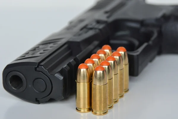 A nova arma de fogo da polícia holandesa, Walther P99Q . Imagens Royalty-Free