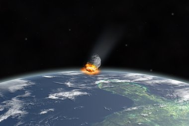 asteroit üzerinde yucatan