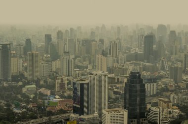 Bangkok skylines clipart