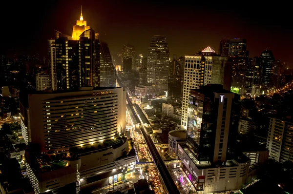 Bangkok à noite — Fotografia de Stock