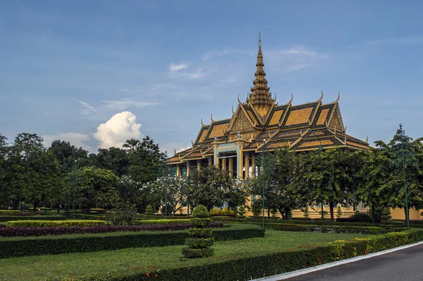 Król palace phnom penh — Zdjęcie stockowe