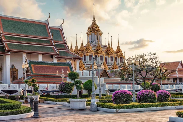 Ijzeren Tempel Bangkok Stad Thailand — Stockfoto