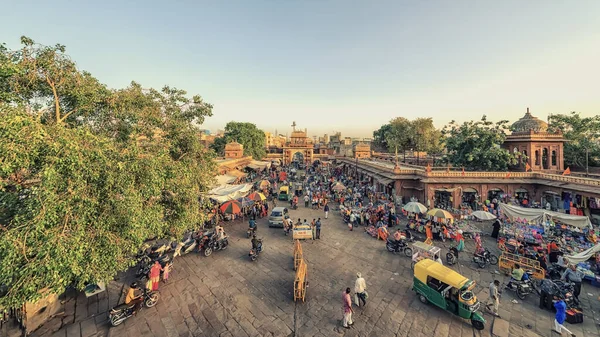 Rynek Mieście Jodhpur Rajasthan Indie — Zdjęcie stockowe