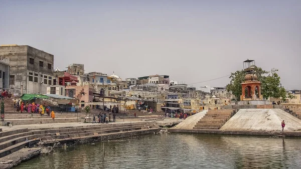 Udaipur Stadsliv Rajasthan Indien — Stockfoto