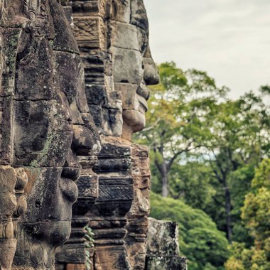 Siem Reap 'teki Bayon Tapınağı, Kamboçya