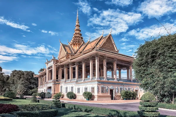 King Palace Phnom Penh Cambodia — Stock Photo, Image
