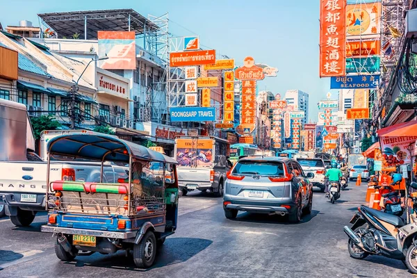 Distretto Chinatown Bangkok — Foto Stock