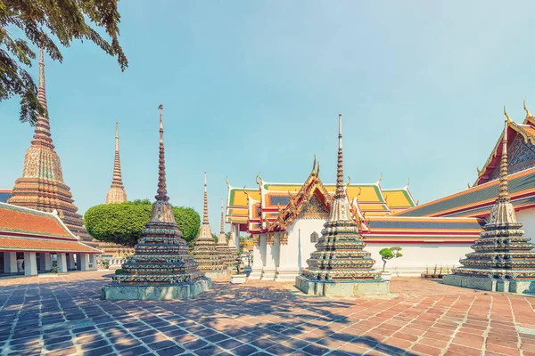 Храм Ват Пхо Бангкоке Таиланд — стоковое фото